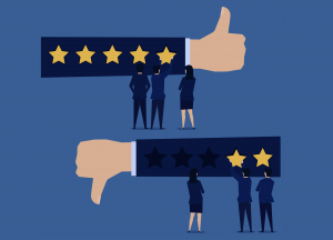 avaliação- estrelas